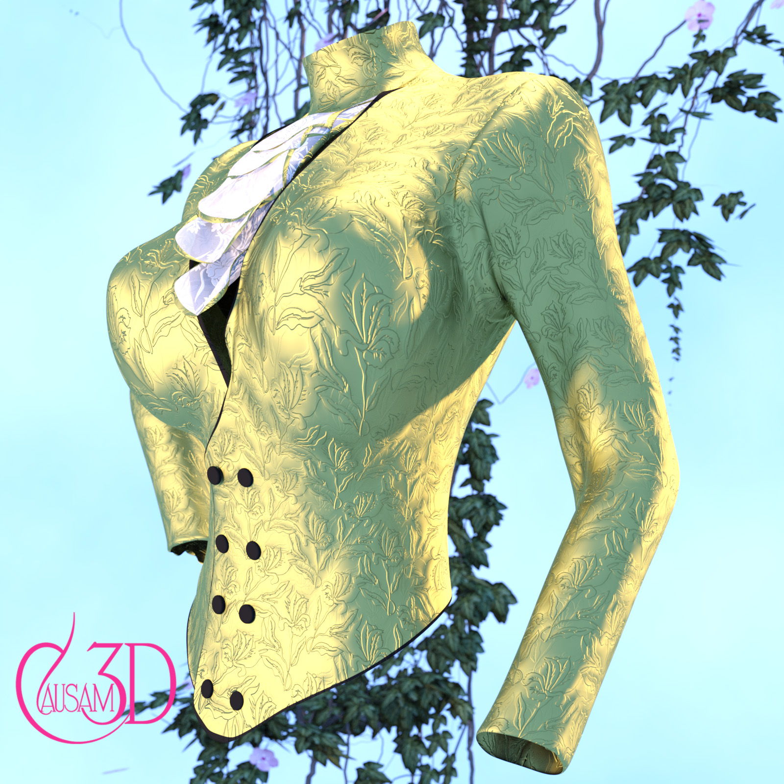 Victorian Style Jacket for Genesis 8 Female